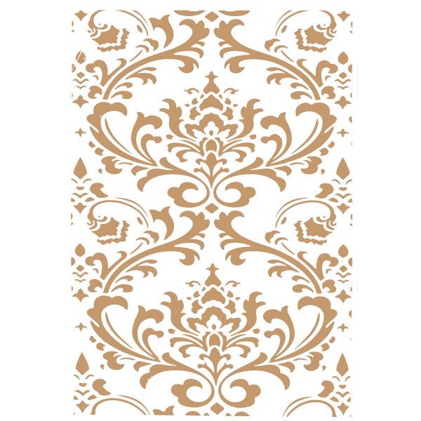 Pochoir décoratif Mya Home Decor Damask 50x70cm - 48x68cm