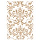 Pochoir décoratif Mya Home Decor Damask 50x70cm - 48x68cm