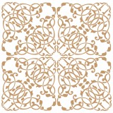 Pochoir décoratif Mya Home Decor tuile A 40x40cm - 38x38cm