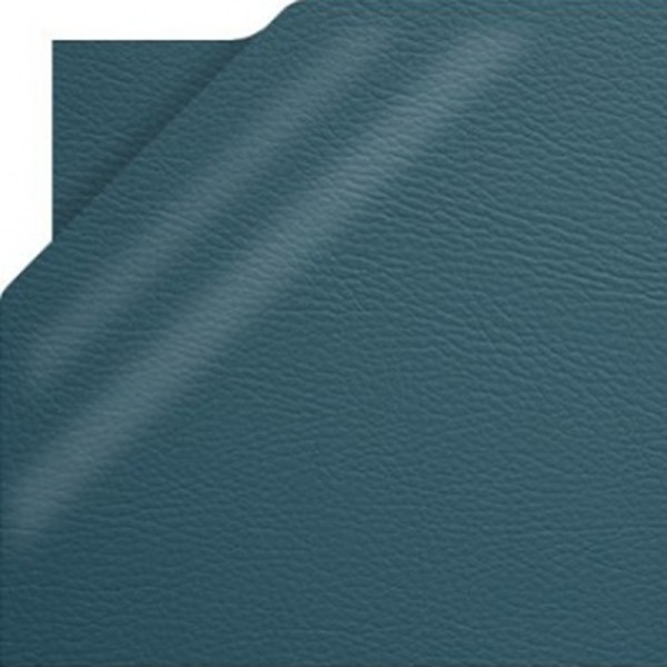 Papier simili cuir pellana bleu pétrole 50x70cm