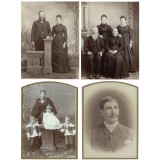 Cartes scrapbooking Craft O Clock Photos vintage I 15x15