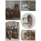 Cartes scrapbooking Craft O Clock Photos vintage I 15x15