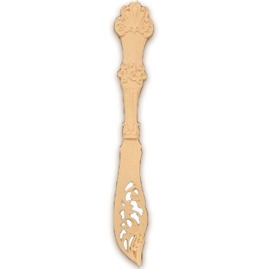 Moulure décorative 1 Couteau à sculpter sur bois 4x26cm Moulure décorative 1 Couteau à sculpter sur bois 4x26cm