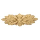 Moulure décorative Fleur allongée 6,4x16,7cm