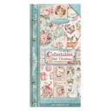 Papier scrapbooking Collectables Pink Christmas Stamperia 10f 15x30 recto verso
