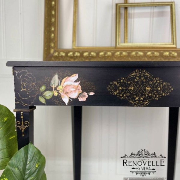 Transfert pelliculable Redesign Rose & Rouge avec dorure
