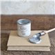 Peinture Vintage Paint métallique argent 200ml