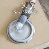 Peinture Vintage Paint métallique argent 200ml