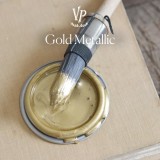 Peinture Vintage Paint métallique doré or dorure 200ml