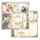 Papier scrapbooking acétate Winter Tales Stamperia 6fe A4