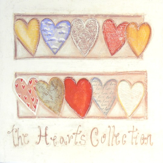 Carte d'art coeur the hearts collection Carte d'art coeur the hearts collection