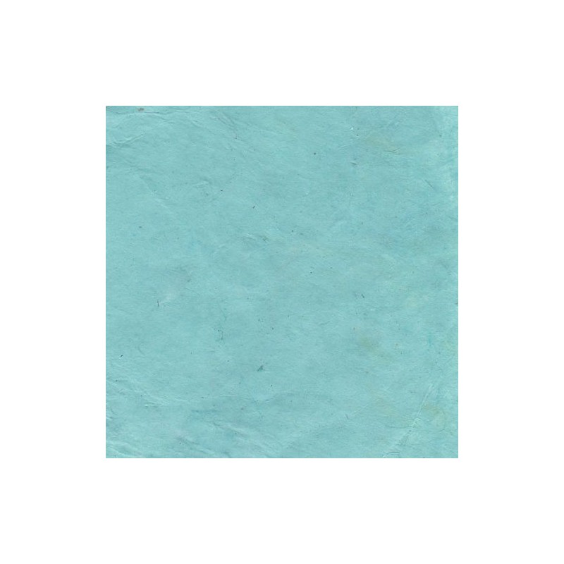 Papier népalais lokta lamaLi bleu ciel