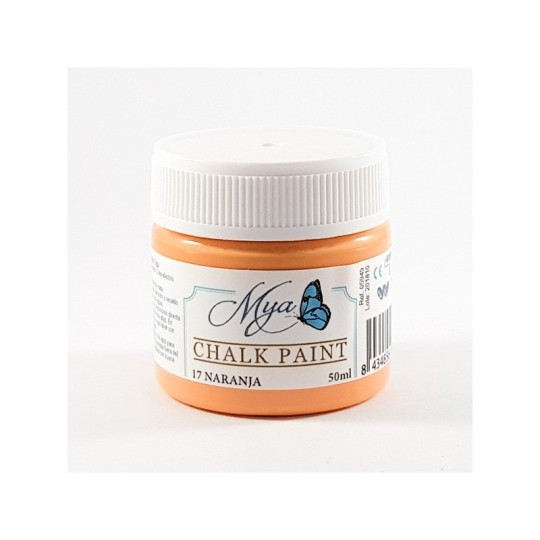 Peinture à la craie Mya orange 50ml 17