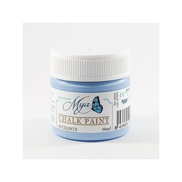 Peinture à la craie Mya bleu clair 50ml 42