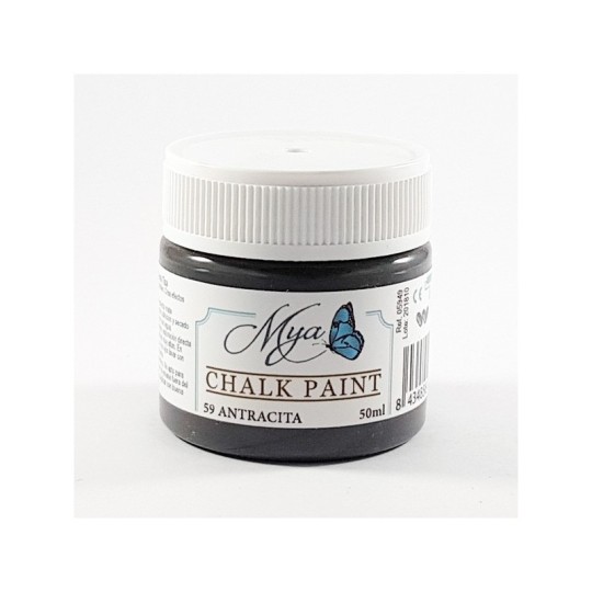 Peinture à la craie Mya anthracite 50ml 59