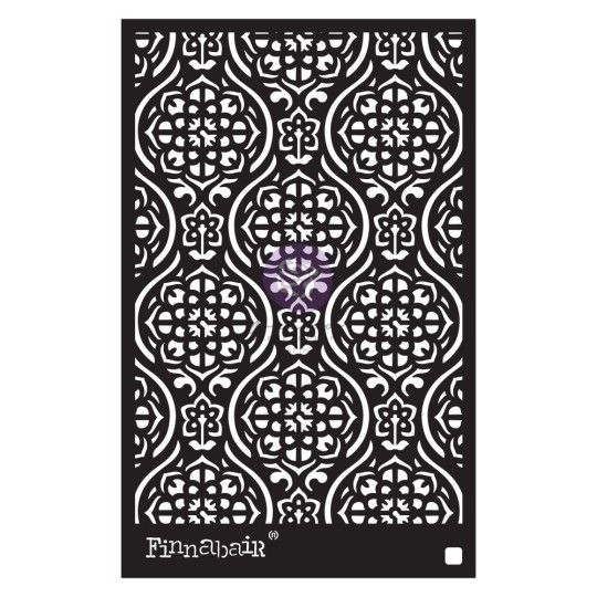 Pochoir décoratif Finnabair Victorian Tiles 15X22cm 0.8mm