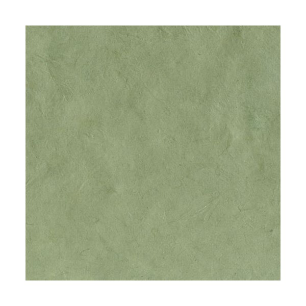 Papier népalais lokta Lamali vert grisé clair