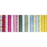 Papier scrapbooking Craft Consortium  Bright Blooms 30fe 30x30 assortiment