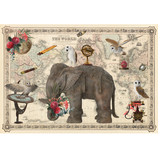 Transfert pelliculable Hokus Pokus Around The World Decor Weave