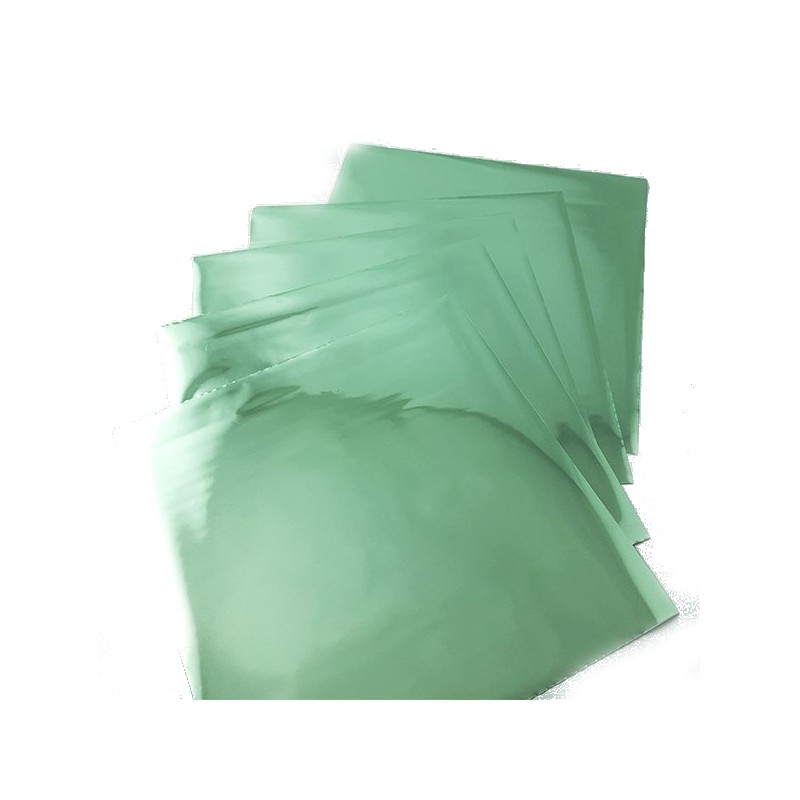 Foil Transfert métallisé pour scrapbooking Vert pistache x5