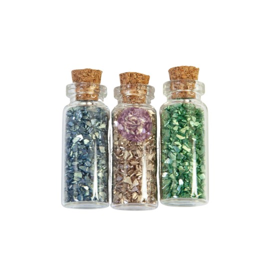 Fioles de paillettes Collection Christmas Sparkle