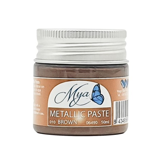 Pate métallique Mya 010 marron 50ml