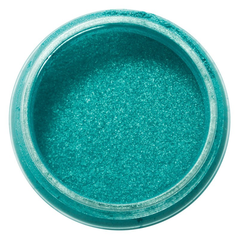 Pigments métallique en poudre turquoise Mya