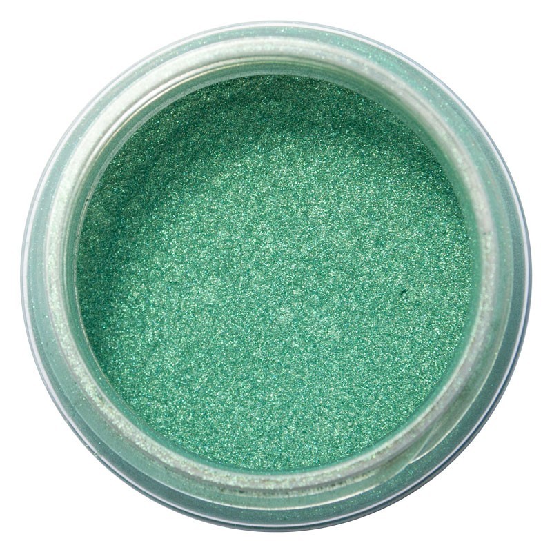 Pigments métallique en poudre vert Mya