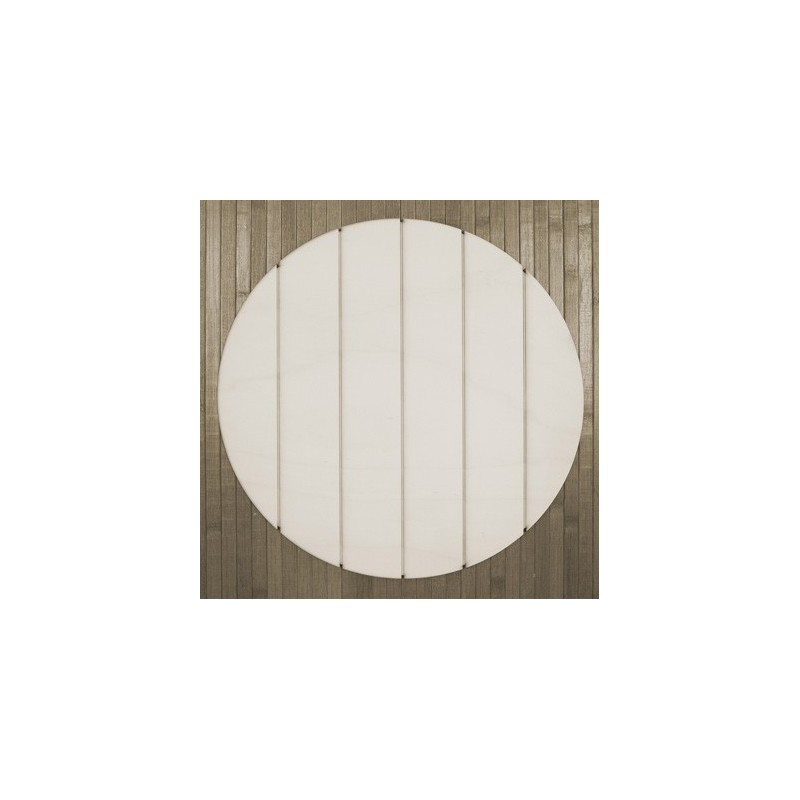 Support en bois à décorer Cercle 30x30