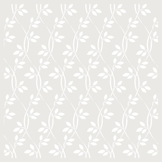 Pochoir décoratif Mya fond petites fleurs 40 x 40 (a) cm - Design is 36 x 36 cm