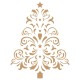 Pochoir décoratif Mya Noël sapin 20 x 20 cm - 17 x 17 cm