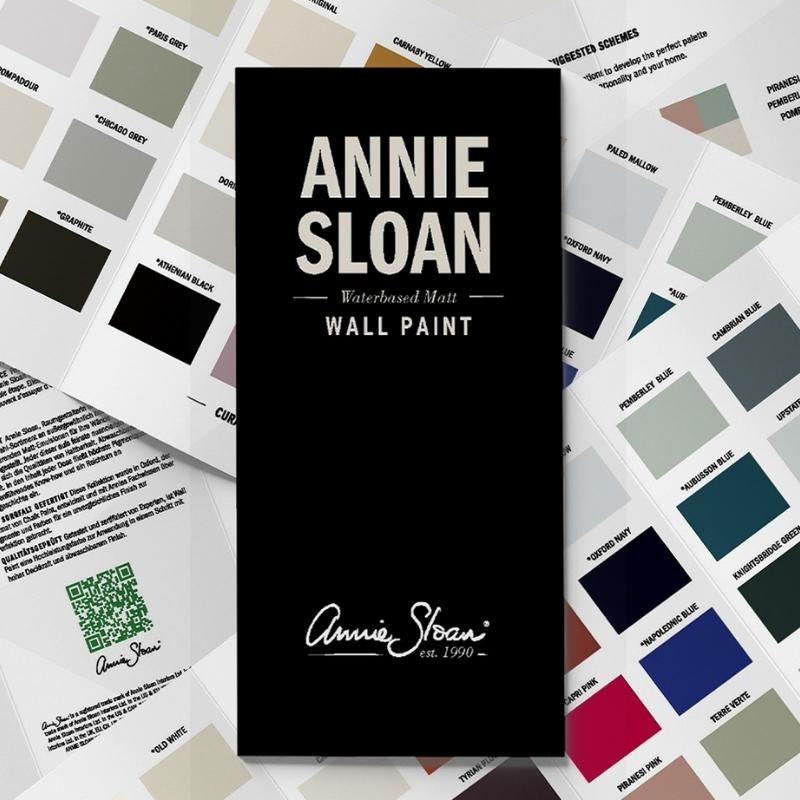 Nuancier Peintures pour murs lessivables Annie Sloan Wall Paint