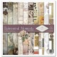 Papier scrapbooking Ephemeral Moments 10 feuilles 30x30 assortiment