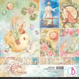 Papier scrapbooking Ciao Bella Le Petit Prince 12fe 30x30 assortiment
