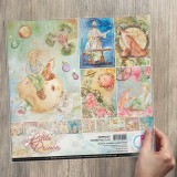 Papier scrapbooking Ciao Bella Le Petit Prince 12fe 30x30 assortiment