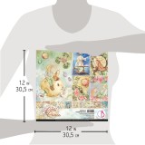 Papier scrapbooking Ciao Bella Le Petit Prince 12fe 30x30 assortiment