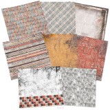 Papier scrapbooking Ciao Bella Memories of a Swony Day 8fe 30x30 assortiment