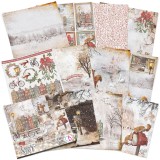 Papier scrapbooking Ciao Bella Memories of a Swony Day 12fe 30x30 assortiment