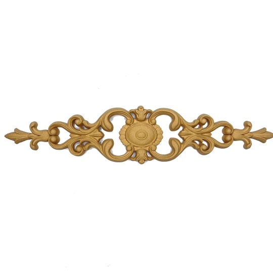 Moulure décorative 1 fronton 7,5x32cm -- Moulure décorative 1 fronton 7,5x32cm --