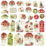 Assortiment scrapbooking Craft O Clock Christmas Time Noël 6fe 30x30