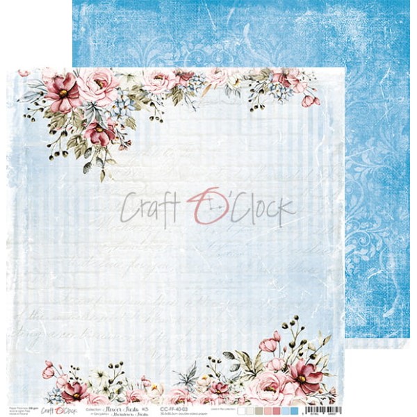 Assortiment scrapbooking Craft O Clock Flower Fiesta 6fe 30x30