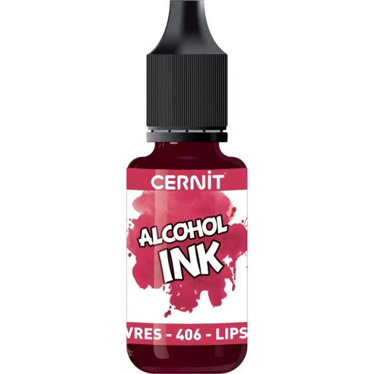 Encre alcool Rouge Alcohol Ink Cernit 20ml