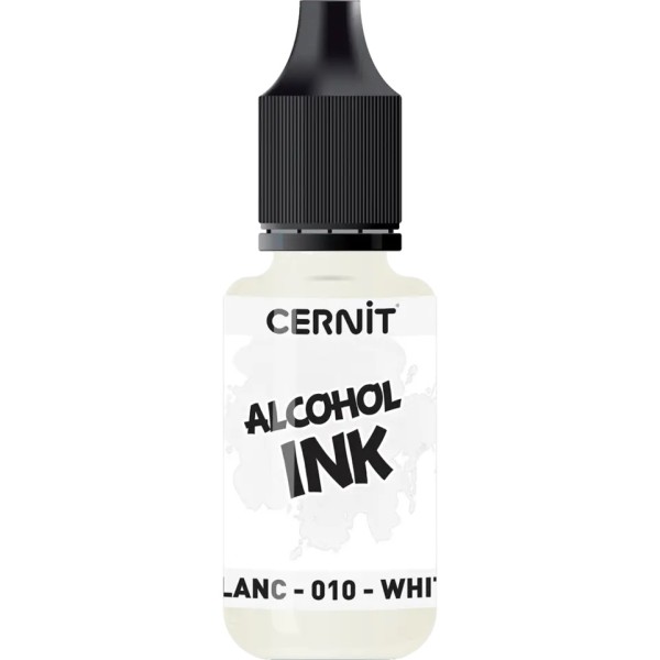 Encre alcool Blanc Alcohol Ink Cernit 20ml