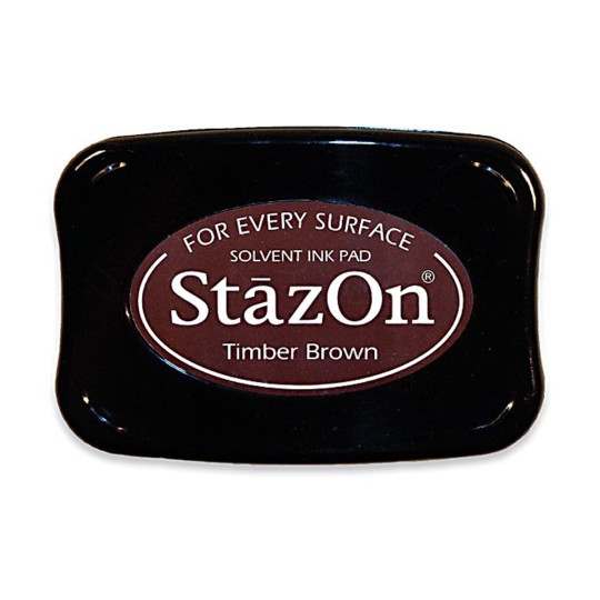Encre Stazon permanente Timber Brown