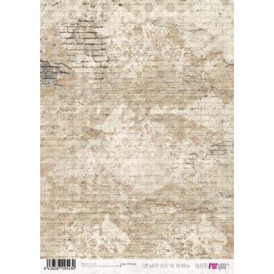 Papiers de riz Somewhere Over The Rainbow A4 (6 feuille) PapersForYou