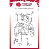 Tampon clear Fuzzy Friends Horace 10x13cm Woodware