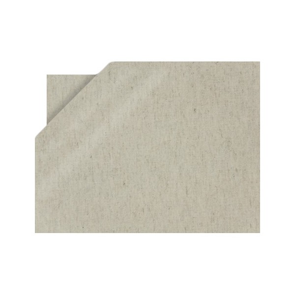 Papier toilé lin netral naturel 70x50cm