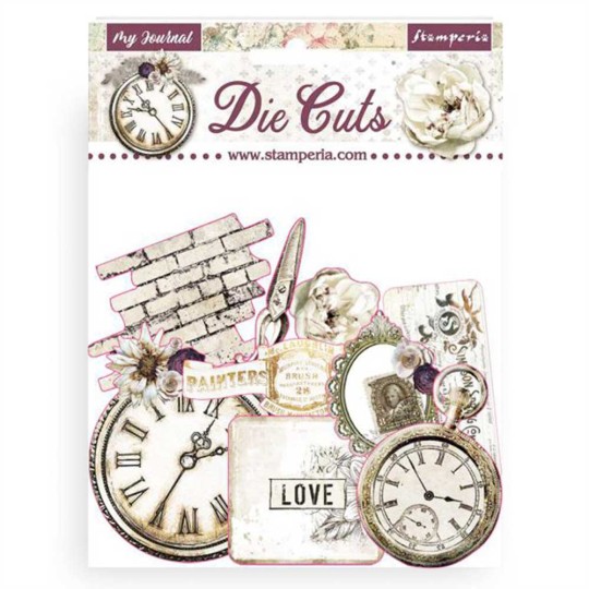 Die Cuts carton Journal Stamperia