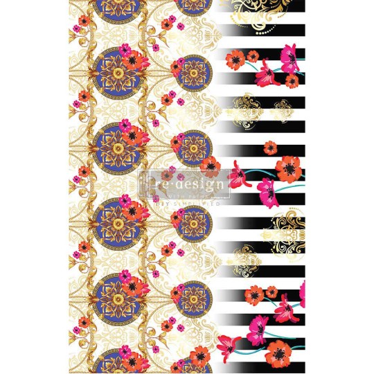 Papier de Murier Tissu Mulberry CECE Fashion & Flora 48x76cm