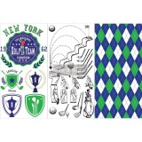 Transfert pelliculable Redesign Golf 3 feuilles de 15x30cm